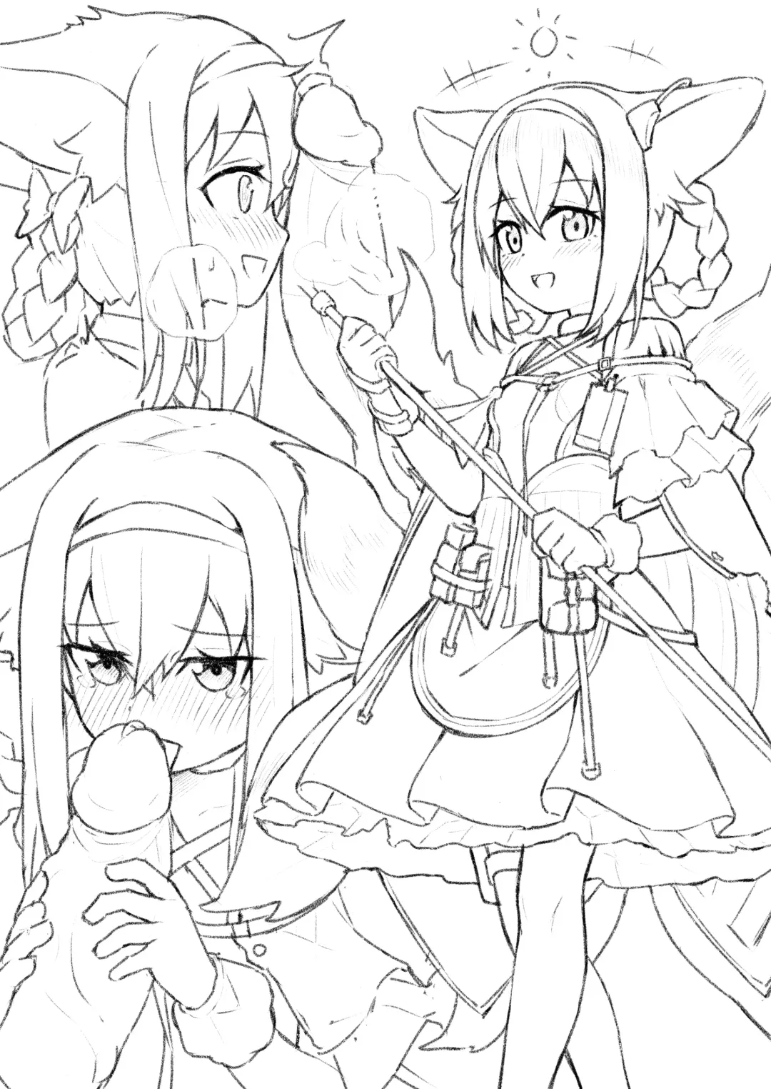 Fishing with Suzuran Fhentai - Page 1