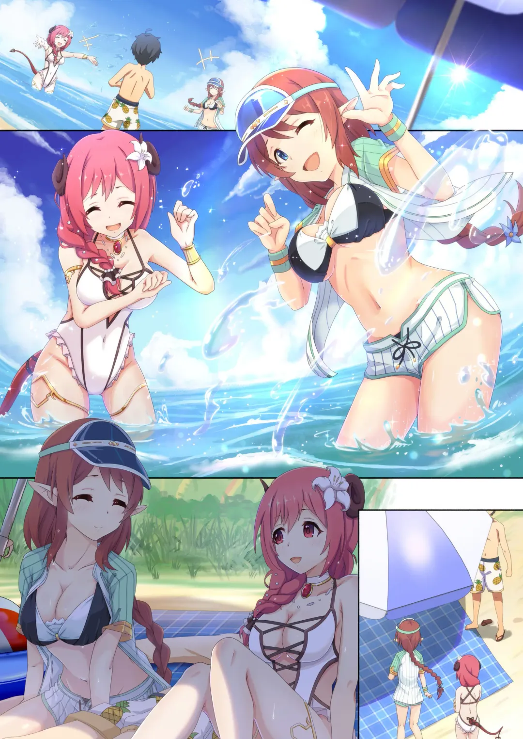 [Midorinocha] Colorful Connect 4th:Dive Fhentai - Page 49