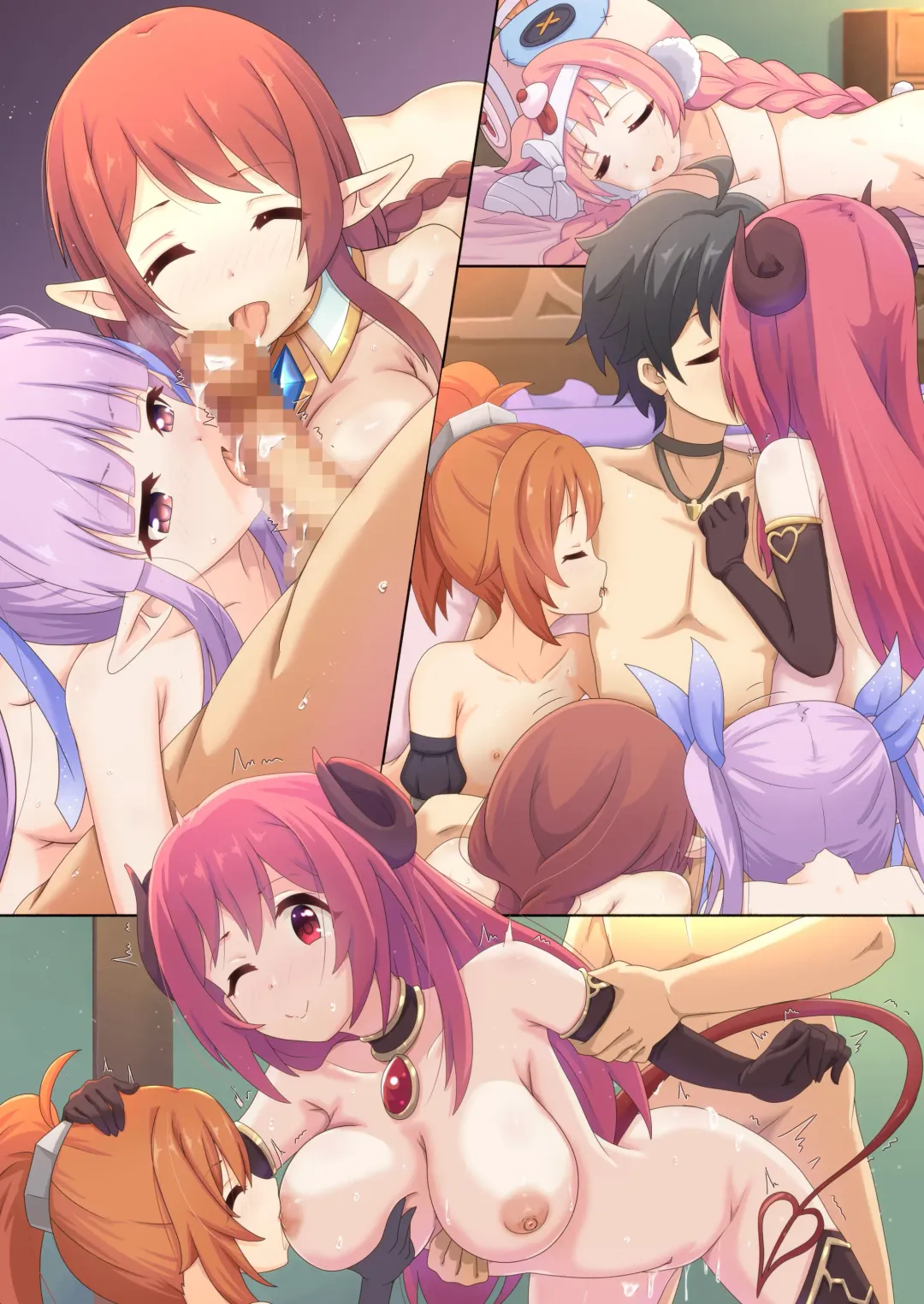 [Midorinocha] Colorful Connect 4th:Dive Fhentai - Page 72