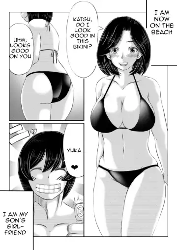 [Mankai Beesuke] Haha to Moto Futoukou Musuko no Natsuyasumi | Mother and Her Truant Son on Summer Holidays Fhentai - Page 2