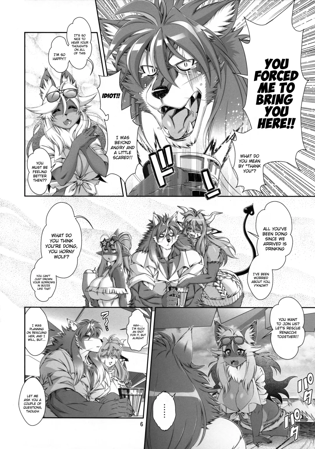 [Amakuchi] Mahou no Juujin Foxy Rena 18 (decensored) Fhentai - Page 7