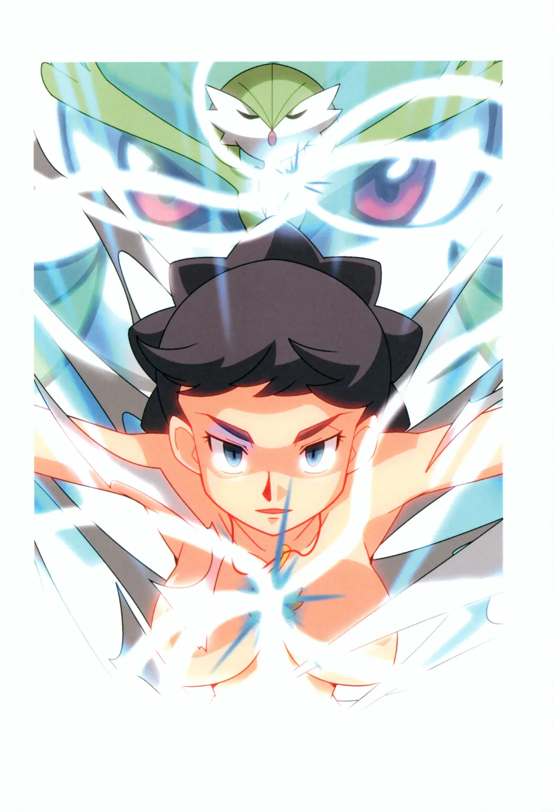 [Hainchu] Mega Shinka de Fuku ga Hajiketobu Illust-bon Fhentai - Page 11