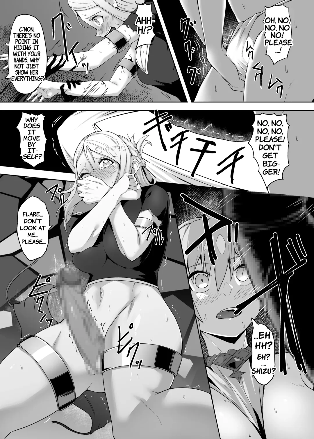 [Gotarou] A Witch and Swordswoman Lose Everything To Forced Futanari Level Draining Sex | Level Drain Futanari Kyousei Sex o Saserarete, Subete o Ushinau Onna Mahoutsukai to Onna Kenshi Fhentai - Page 13
