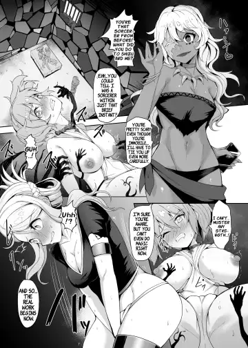 [Gotarou] A Witch and Swordswoman Lose Everything To Forced Futanari Level Draining Sex | Level Drain Futanari Kyousei Sex o Saserarete, Subete o Ushinau Onna Mahoutsukai to Onna Kenshi Fhentai - Page 12