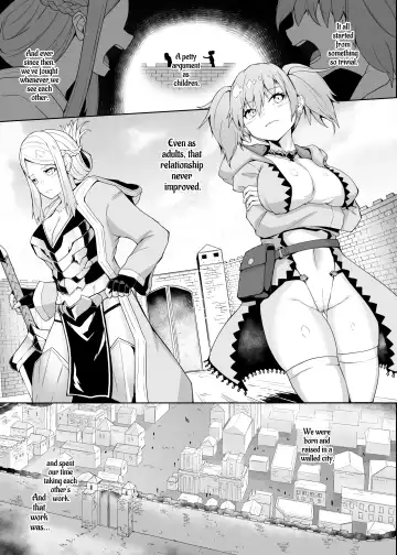 [Gotarou] A Witch and Swordswoman Lose Everything To Forced Futanari Level Draining Sex | Level Drain Futanari Kyousei Sex o Saserarete, Subete o Ushinau Onna Mahoutsukai to Onna Kenshi Fhentai - Page 2