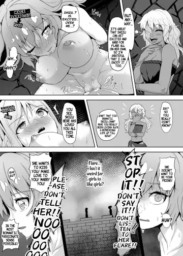 [Gotarou] A Witch and Swordswoman Lose Everything To Forced Futanari Level Draining Sex | Level Drain Futanari Kyousei Sex o Saserarete, Subete o Ushinau Onna Mahoutsukai to Onna Kenshi Fhentai - Page 27