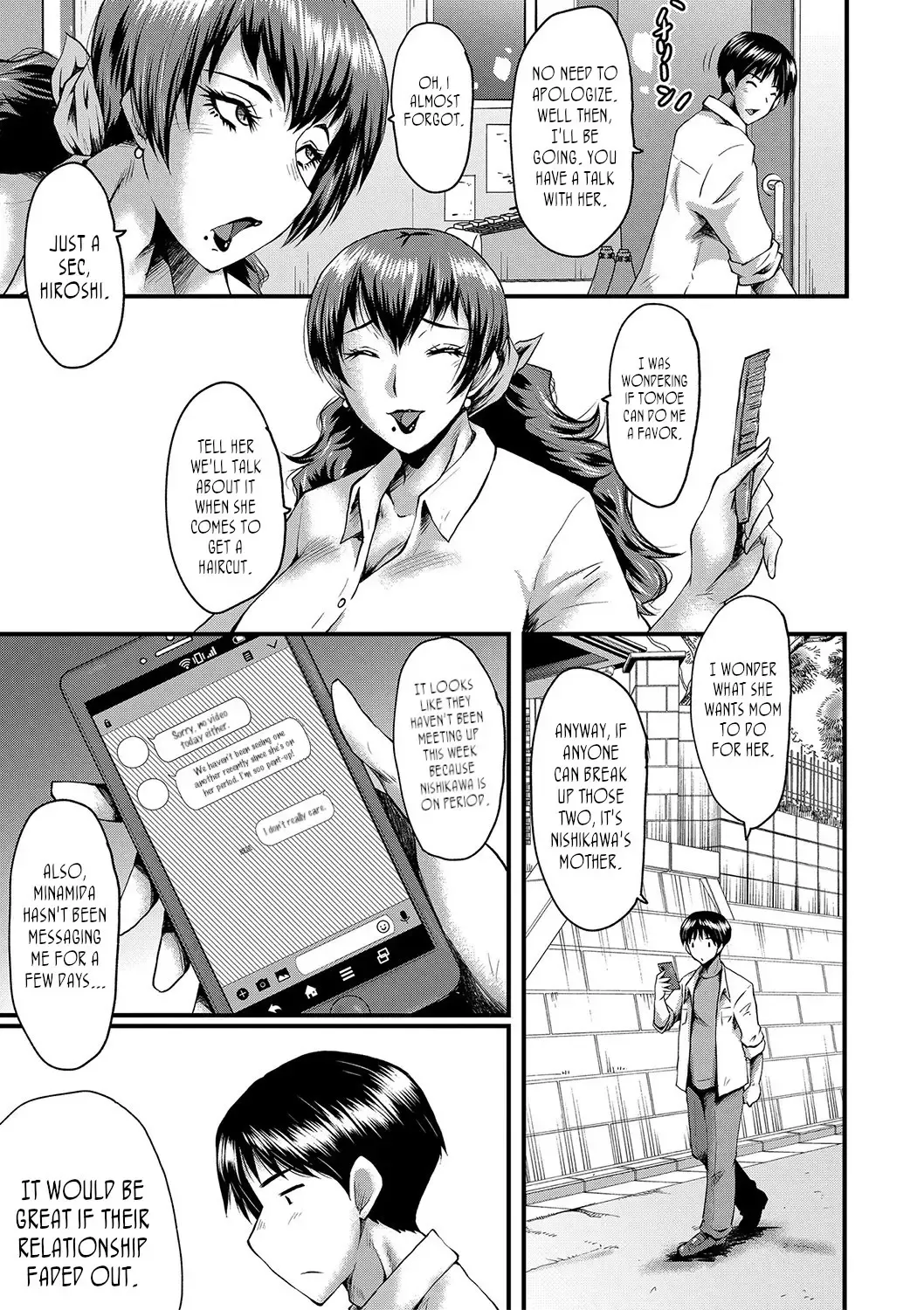 [Sink] Tomodachi, Osananajimi mo Kaa-san mo Netorareru | My friend stole away both my childhood friend and my mother Fhentai - Page 51