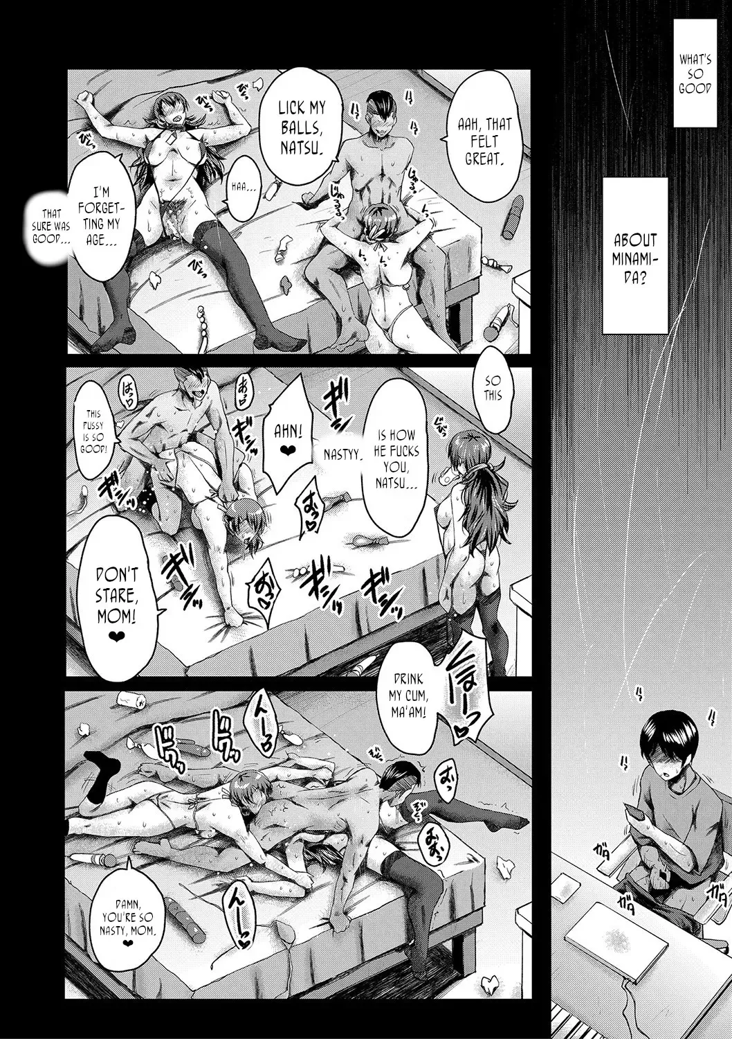 [Sink] Tomodachi, Osananajimi mo Kaa-san mo Netorareru | My friend stole away both my childhood friend and my mother Fhentai - Page 90