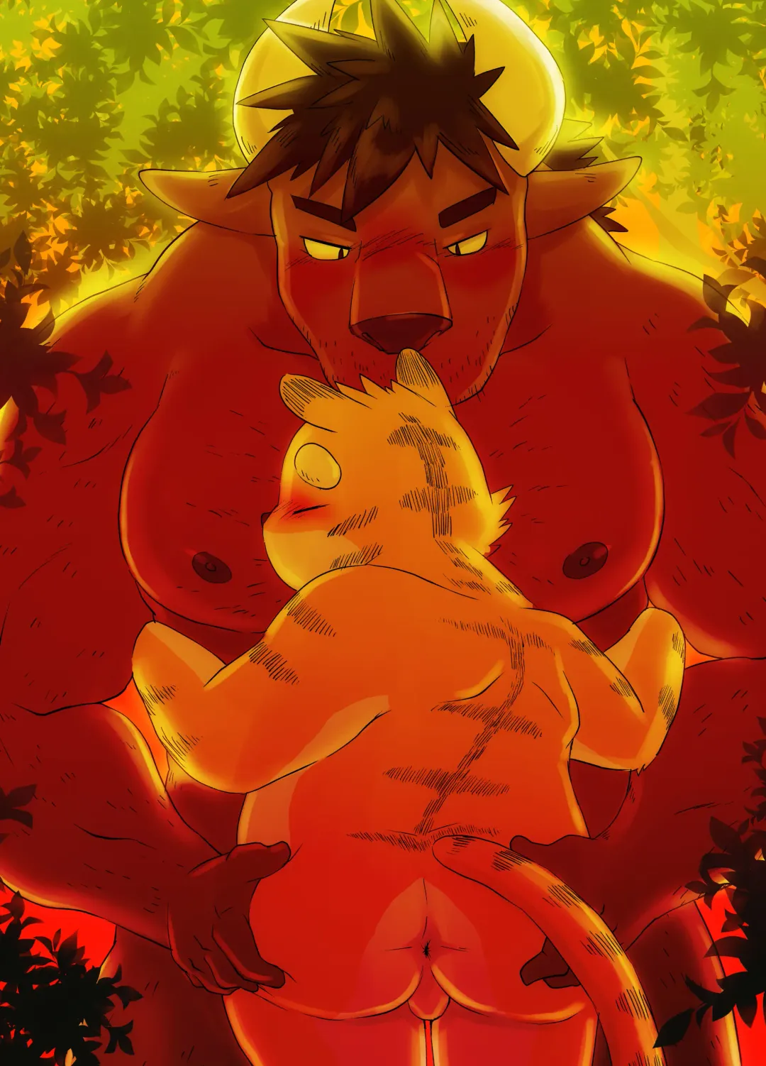 [Rusk] Muscular Bull Teacher & Chubby Tiger Student 2 Fhentai - Page 19