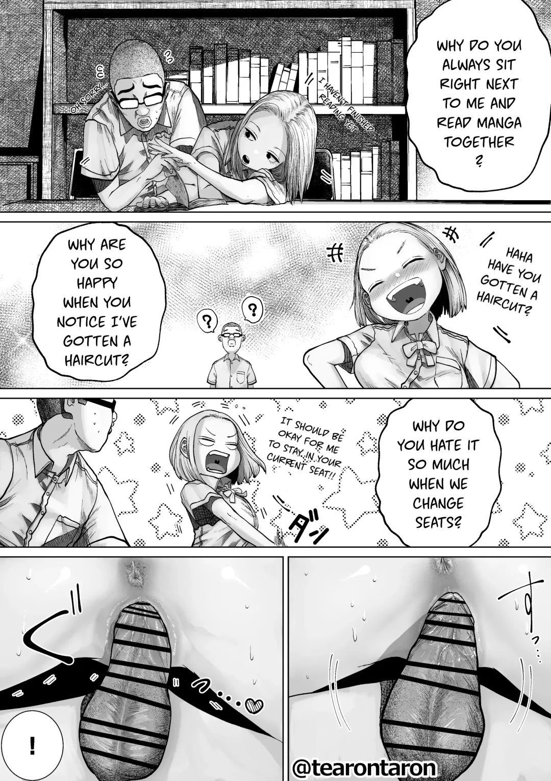 [Tearontaron] The story of the most unbalanced couple in school | Gakkou de Ichiban Futsuriai na Couple no Hanashi Fhentai - Page 20