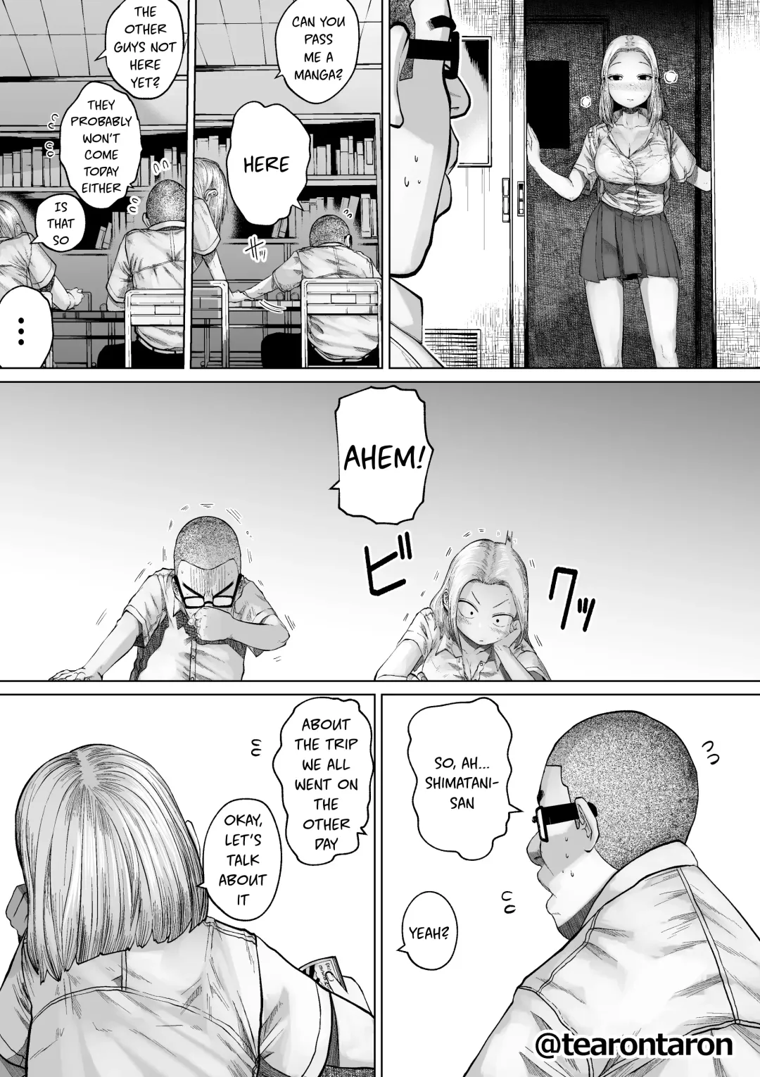 [Tearontaron] The story of the most unbalanced couple in school | Gakkou de Ichiban Futsuriai na Couple no Hanashi Fhentai - Page 9