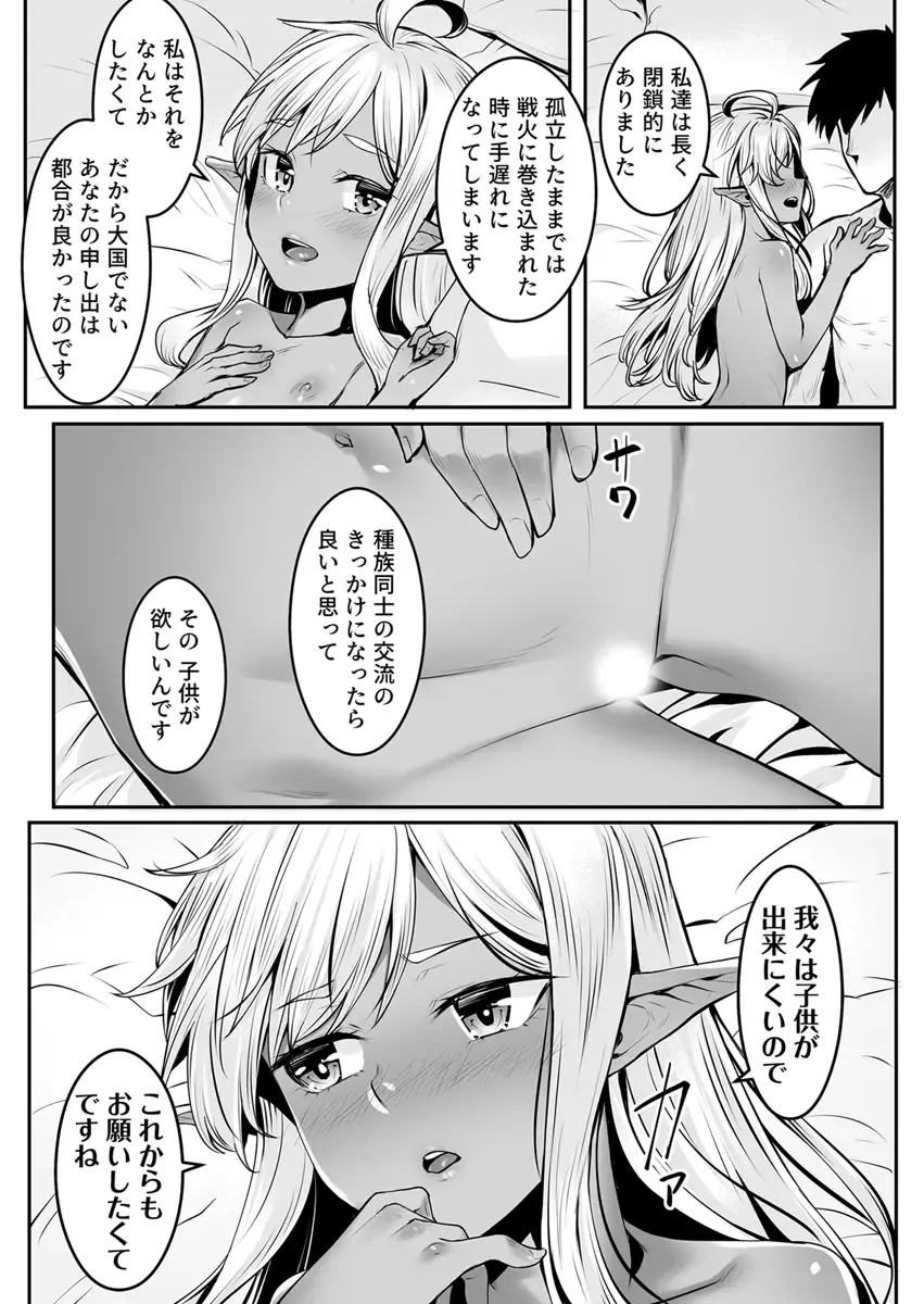 [Kasei] Ecchi na Elf to no Kurashikata Vol. 7 ~Dark Elf no Himegimi to Ichakorakkusu~ Fhentai - Page 28