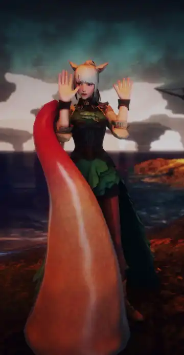 [Nanase Kokono] Miqo'te ga Kawai sugiru no ga Ikenai node Keisotsu ni Hydra Ike ni Nageiretai Fhentai - Page 27