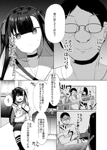 [Nekona] Stalking shiteta Top Idol ni Suki na Otoko ga Dekitanode Saimin de Koibito ni shita Hanashi. Fhentai - Page 8
