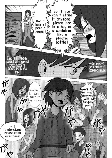 [Naganine] Shuugakuryokou no Bus no Naka de -Suitou to Bansoukou- | In the school trip bus -Water bottle and band-aid- Fhentai - Page 35