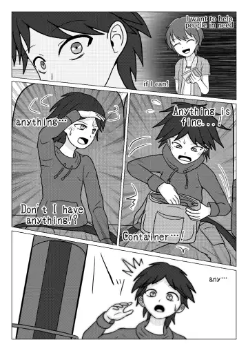 [Naganine] Shuugakuryokou no Bus no Naka de -Suitou to Bansoukou- | In the school trip bus -Water bottle and band-aid- Fhentai - Page 38