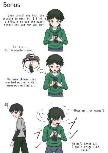 [Naganine] Shuugakuryokou no Bus no Naka de -Suitou to Bansoukou- | In the school trip bus -Water bottle and band-aid- Fhentai - Page 50