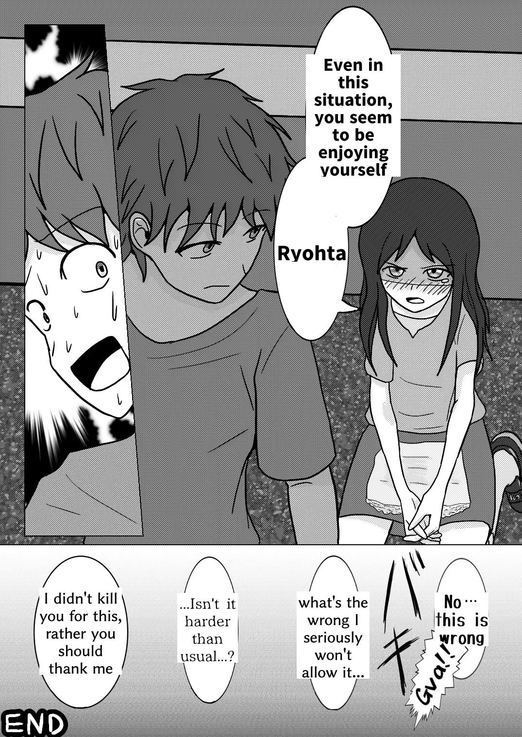 [Naganine] Shuugakuryokou no Bus no Soto de -Suiron to Hankougo- | Out the school trip bus -reasoning and post-crime- Fhentai - Page 32