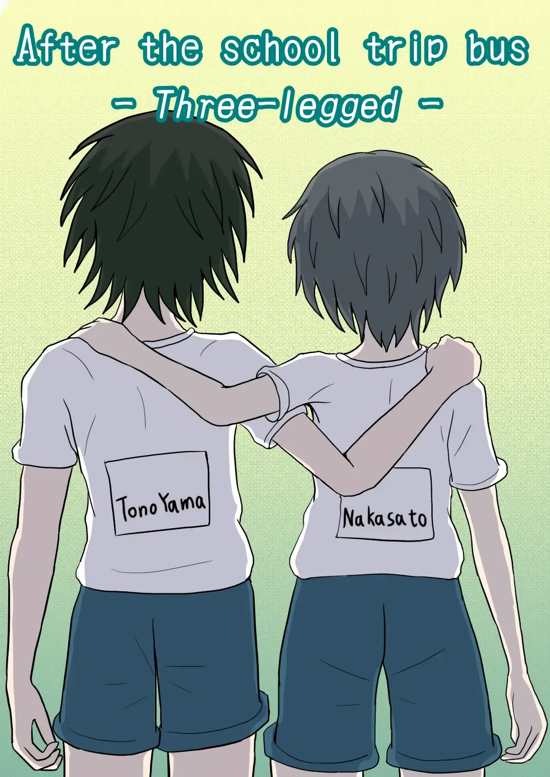 [Naganine] Shuugakuryokou no Bus no Ato de -Nininsankyaku- | After the school trip bus -Three-legged- Fhentai - Page 22