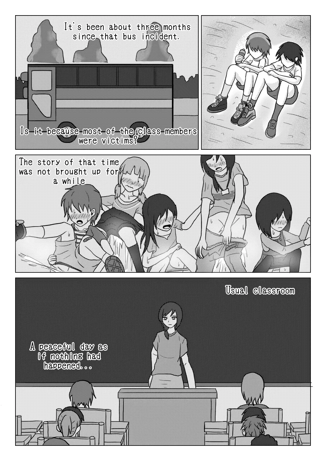 [Naganine] Shuugakuryokou no Bus no Ato de -Nininsankyaku- | After the school trip bus -Three-legged- Fhentai - Page 25
