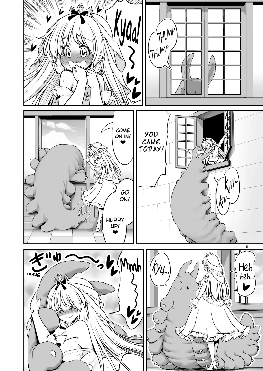 [Tomoki Tomonori] Byoujaku na Junpaku Hime-sama wa Mushikan Love Fhentai - Page 8