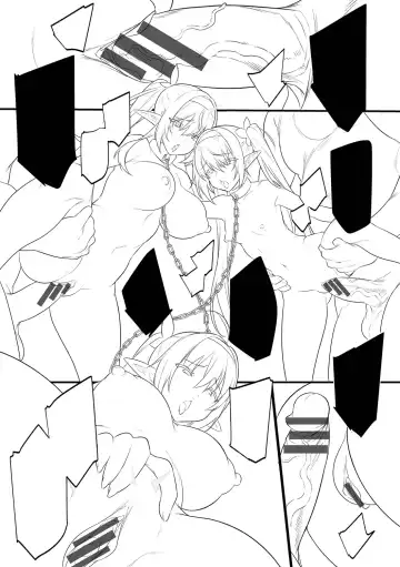 [Morikoke] Haiboku Elf ~Orc no Kyousei Acme Choukyou~ Fhentai - Page 146