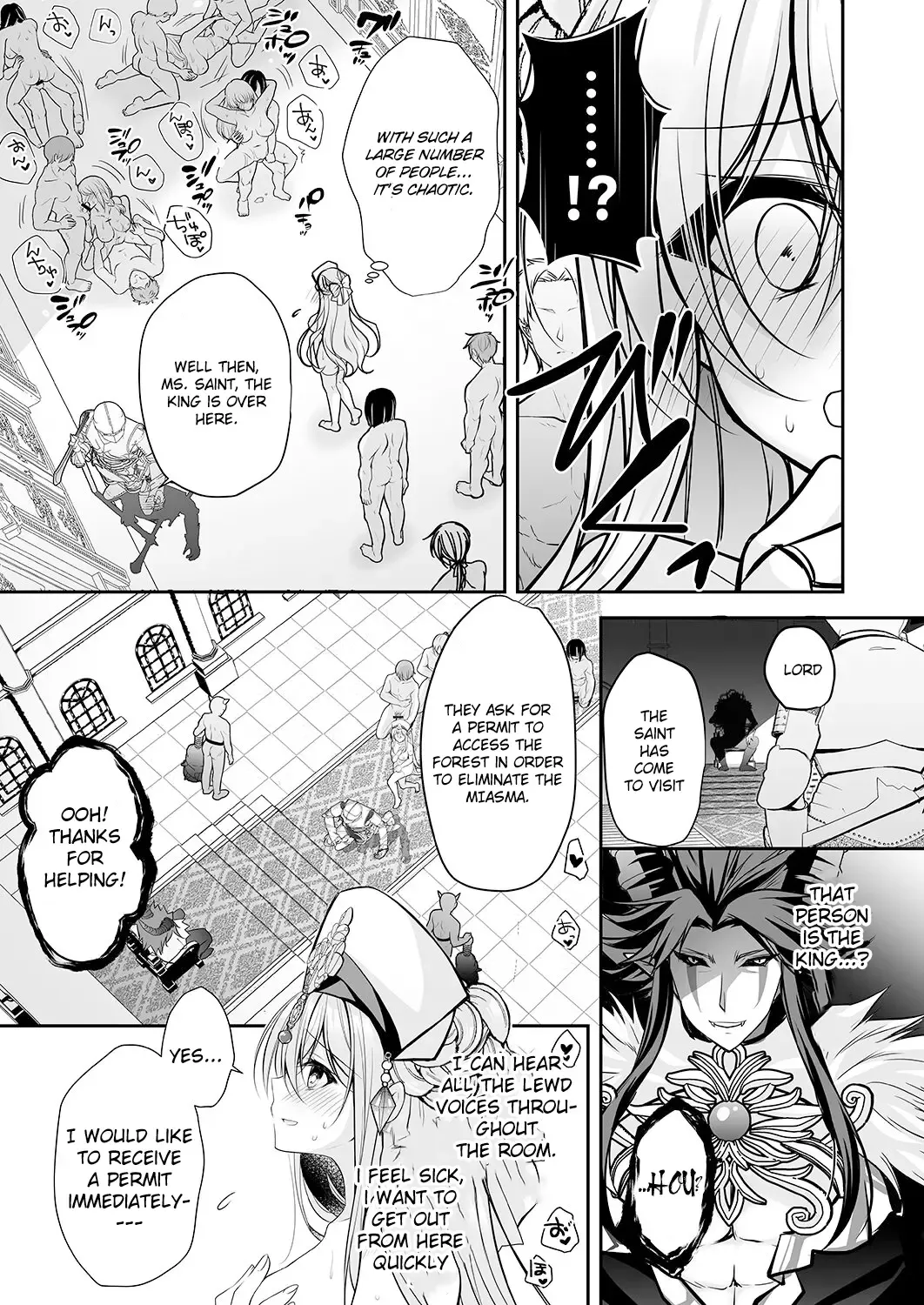 [Nanaca Mai] Isekai Rinkan ~Sennou Sareta Seijo wa Nikubenki ni Job Change shite Shiawase desu~ | Isekai Gangrape ~brainwashed saint is happy to change her job to become a meat toilet~ Fhentai - Page 12
