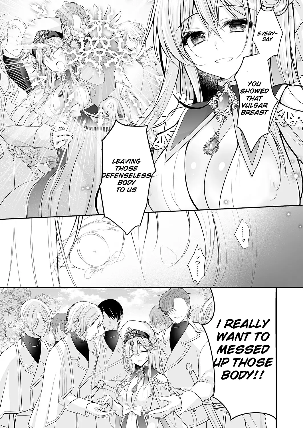 [Nanaca Mai] Isekai Rinkan ~Sennou Sareta Seijo wa Nikubenki ni Job Change shite Shiawase desu~ | Isekai Gangrape ~brainwashed saint is happy to change her job to become a meat toilet~ Fhentai - Page 40