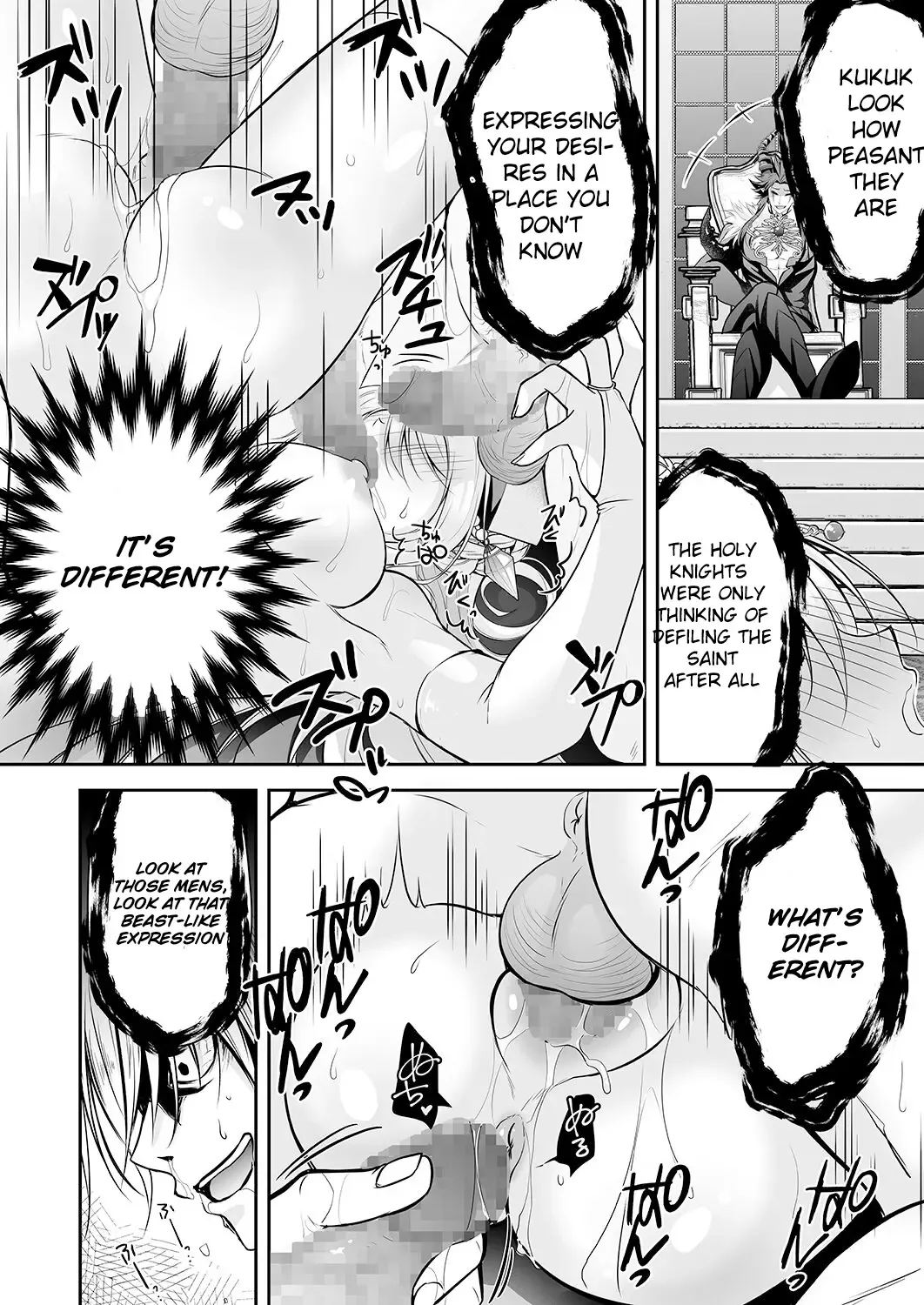 [Nanaca Mai] Isekai Rinkan ~Sennou Sareta Seijo wa Nikubenki ni Job Change shite Shiawase desu~ | Isekai Gangrape ~brainwashed saint is happy to change her job to become a meat toilet~ Fhentai - Page 41