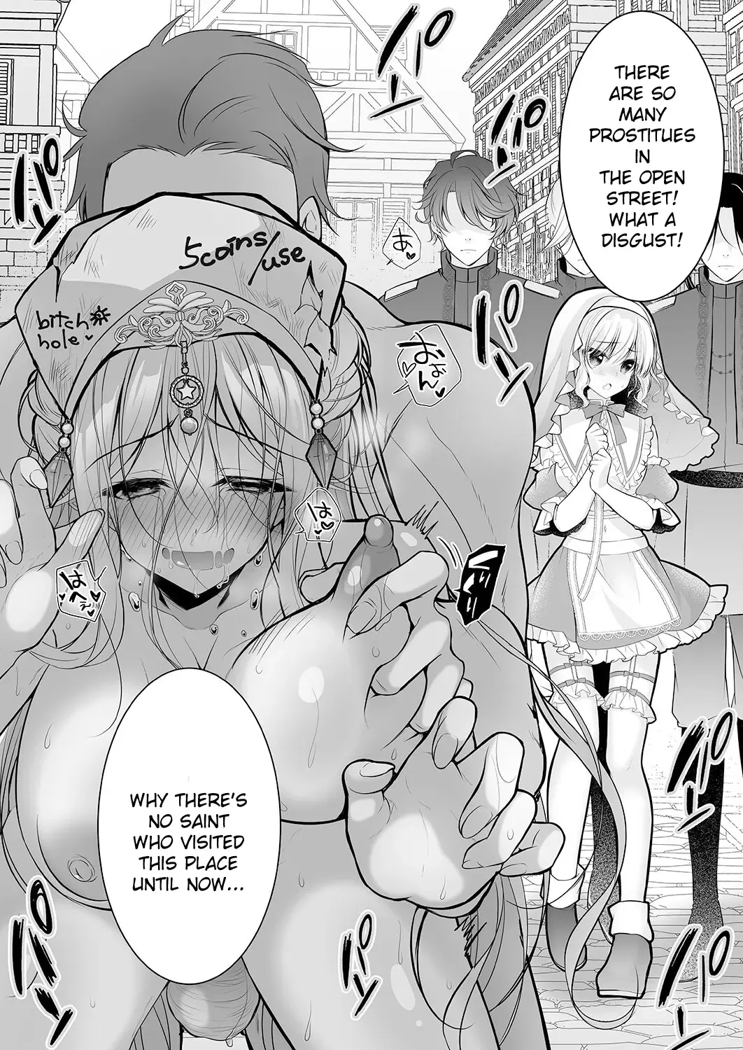 [Nanaca Mai] Isekai Rinkan ~Sennou Sareta Seijo wa Nikubenki ni Job Change shite Shiawase desu~ | Isekai Gangrape ~brainwashed saint is happy to change her job to become a meat toilet~ Fhentai - Page 53
