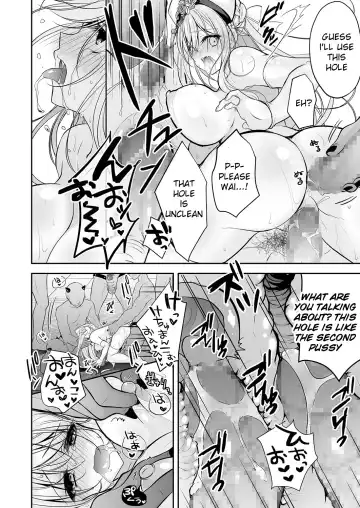 [Nanaca Mai] Isekai Rinkan ~Sennou Sareta Seijo wa Nikubenki ni Job Change shite Shiawase desu~ | Isekai Gangrape ~brainwashed saint is happy to change her job to become a meat toilet~ Fhentai - Page 33