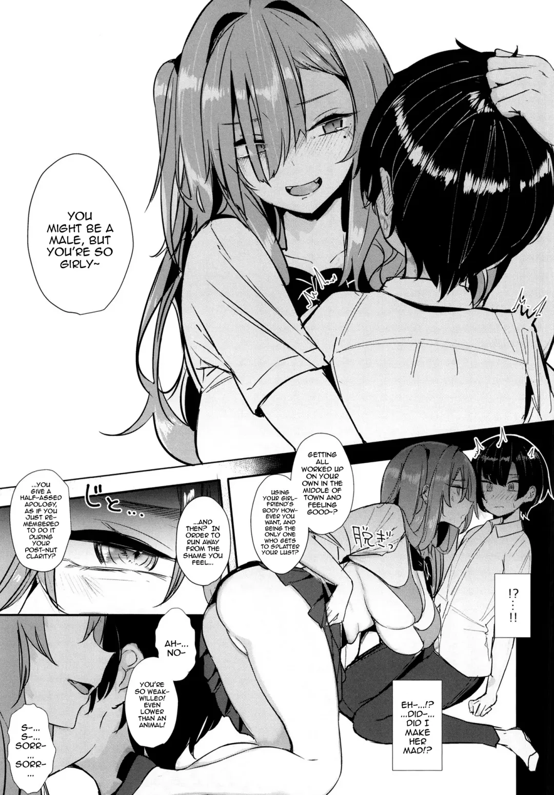 [Ribyuhki] Ougata Inu Mitai na Kanojo | A Girlfriend That's Like a Large-Breed Dog Fhentai - Page 9