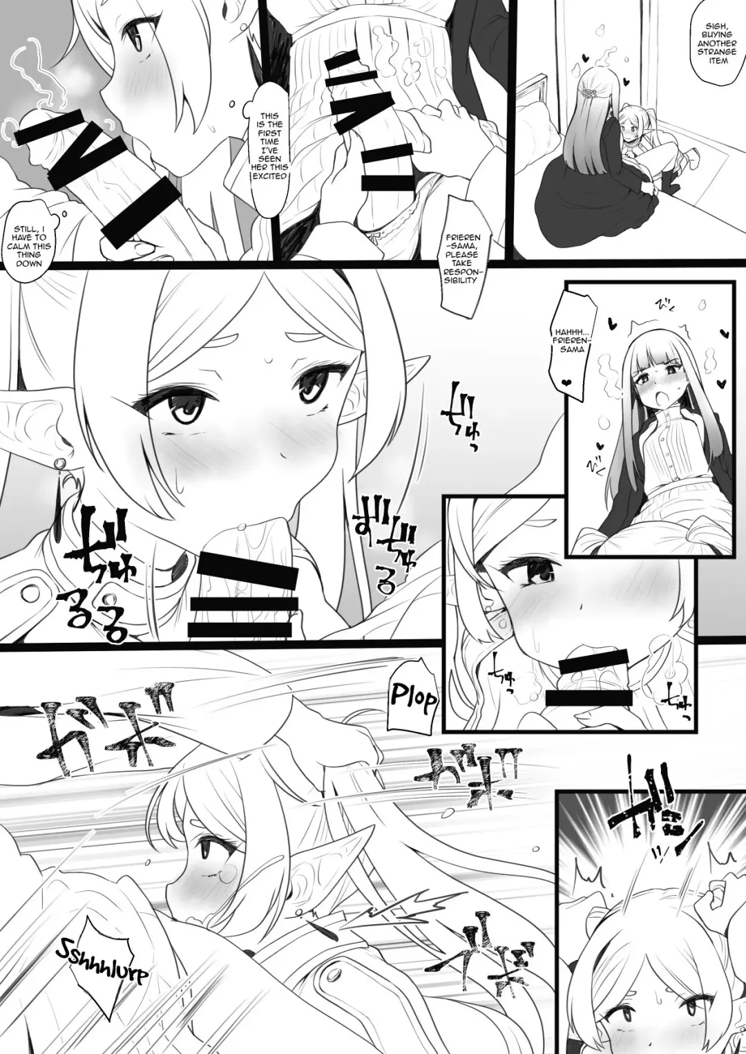 [Takaoka Nanase] Hen na Ocha Nonde Futanari ni Natta Fern x Frieren | Fern x Frieren, Turning Into A Futanari After Drinking A Strange Tea Fhentai - Page 2