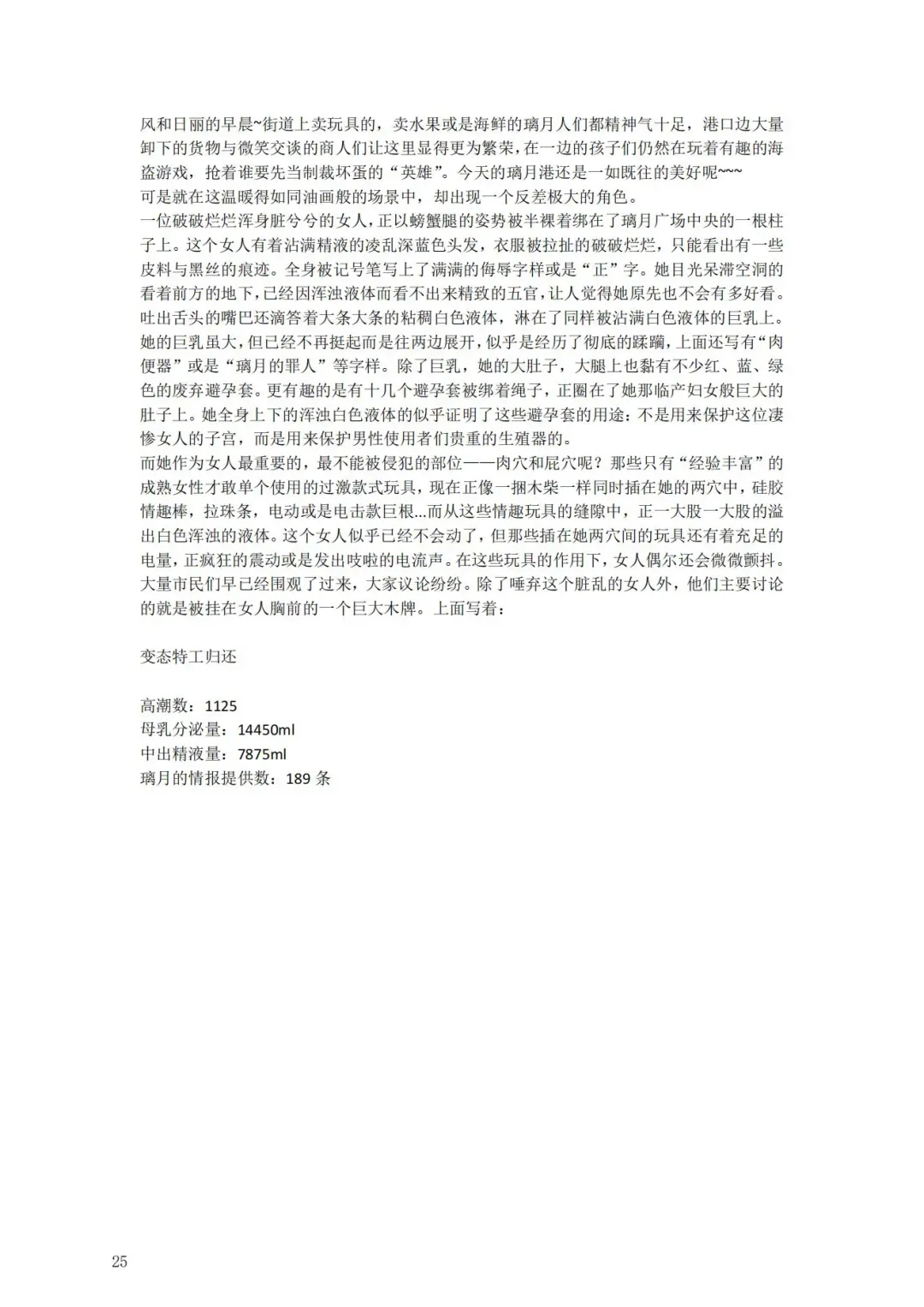 璃月潜入搜查官夜兰被捕遭到盗宝团轮奸崩溃恶堕ntr【中国语小説】 Fhentai - Page 29