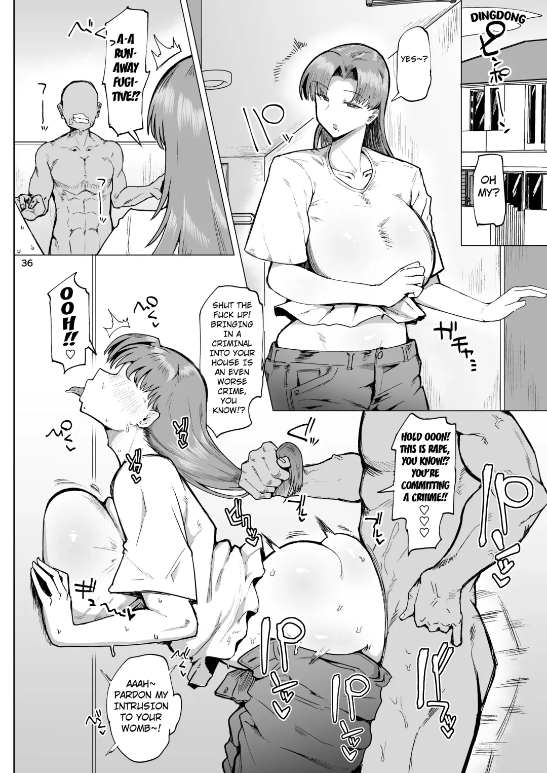 Nandemo Chousa Mama Kuma Shizue wa Teiko ga Dekinai Fhentai - Page 35