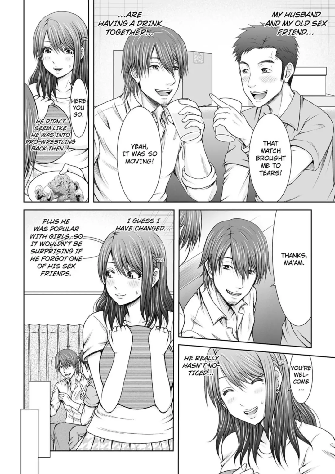 [Icelatte] "Koko Ijirareru no Sukidatta yona?" Rinjin wa, Hitozuma no Moto SeFri | "You Love When I Tease You Here, Don't You?" My Neighbor Was My Former Sex Friend 1 Fhentai - Page 14