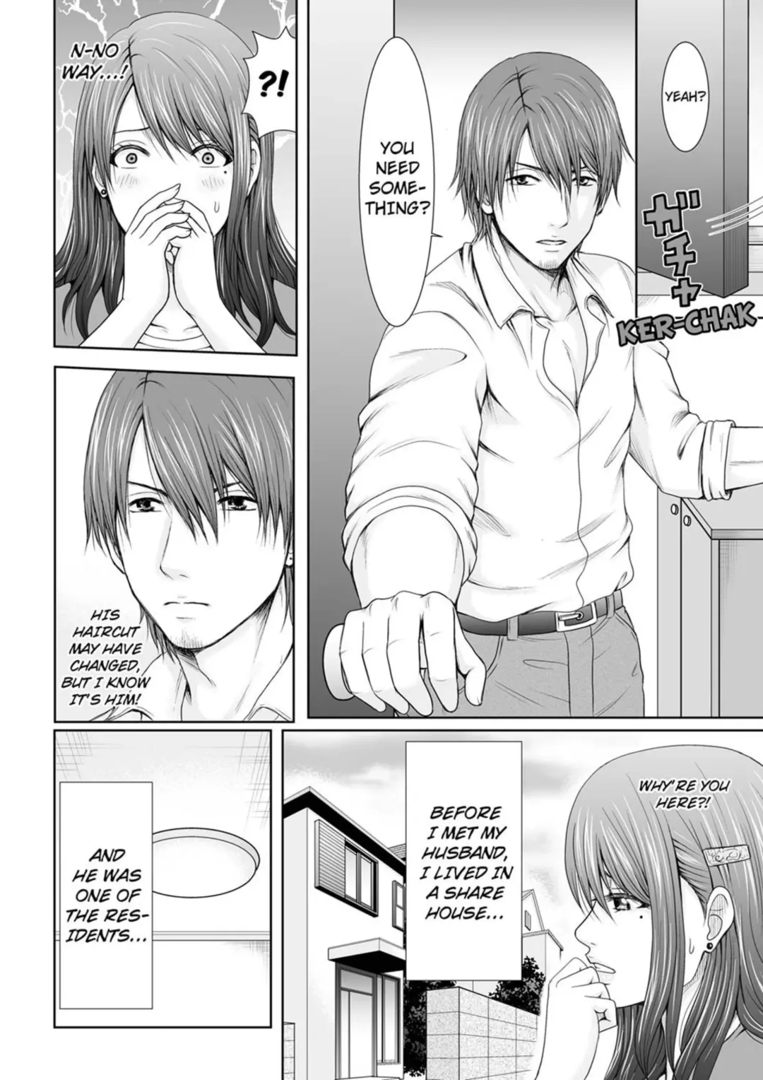 [Icelatte] "Koko Ijirareru no Sukidatta yona?" Rinjin wa, Hitozuma no Moto SeFri | "You Love When I Tease You Here, Don't You?" My Neighbor Was My Former Sex Friend 1 Fhentai - Page 4