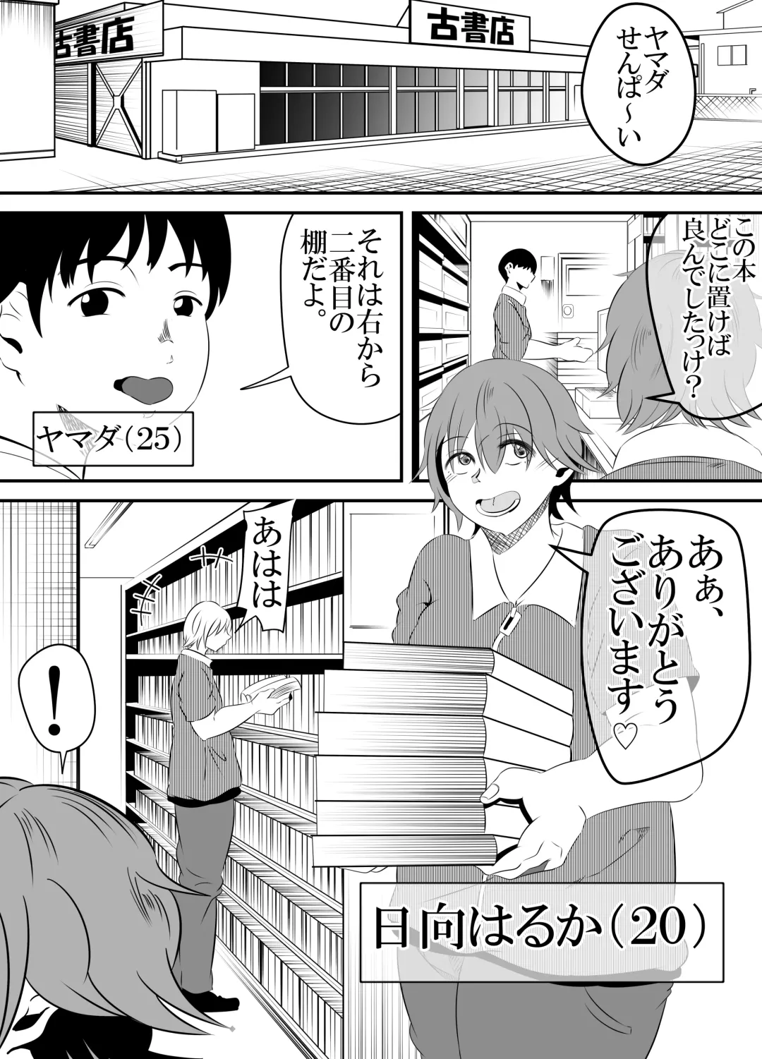 [Sangatsu] Baitosaki no Kohai ga Yarichin ni Netorareru Hanashi. Fhentai - Page 2