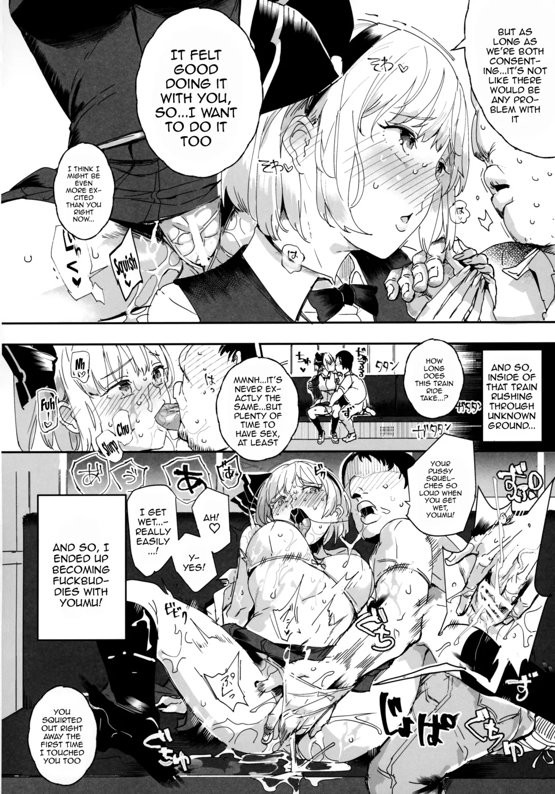 [Nyuu] Oidemase!! Jiyuu Fuuzoku Gensoukyou 2-haku 3-kka no Tabi Musubi | Greetings! Gensokyo's Unrestricted Sexual Service 3 Days 2 Nights Trip - Musubi Fhentai - Page 37