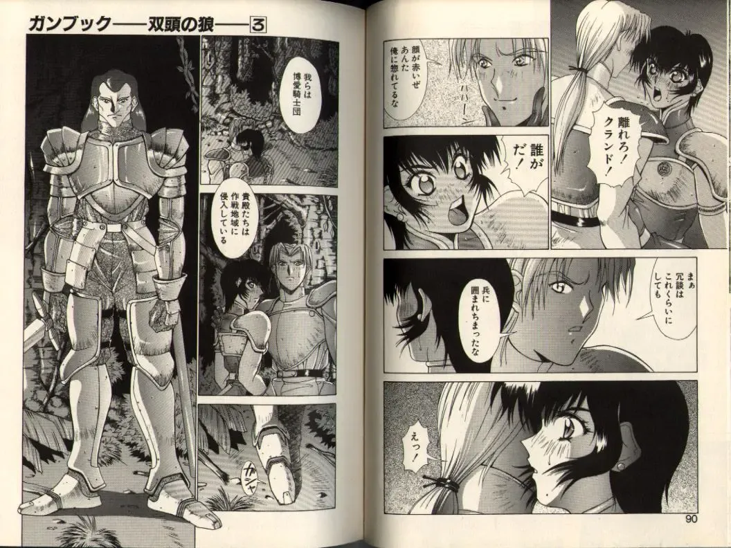 [Aki Matsuri] Gunbook -Soutou no Ookami- 3 - Transformation Fhentai - Page 45