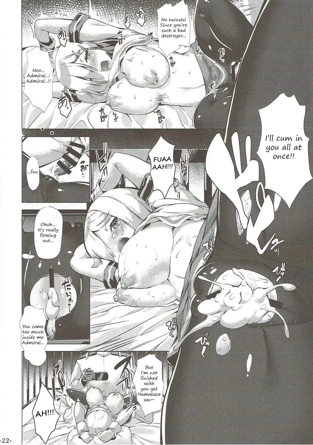 [Danbo] Hamakaze Tabehoudai. | Hamakaze Smorgasboard Fhentai - Page 19