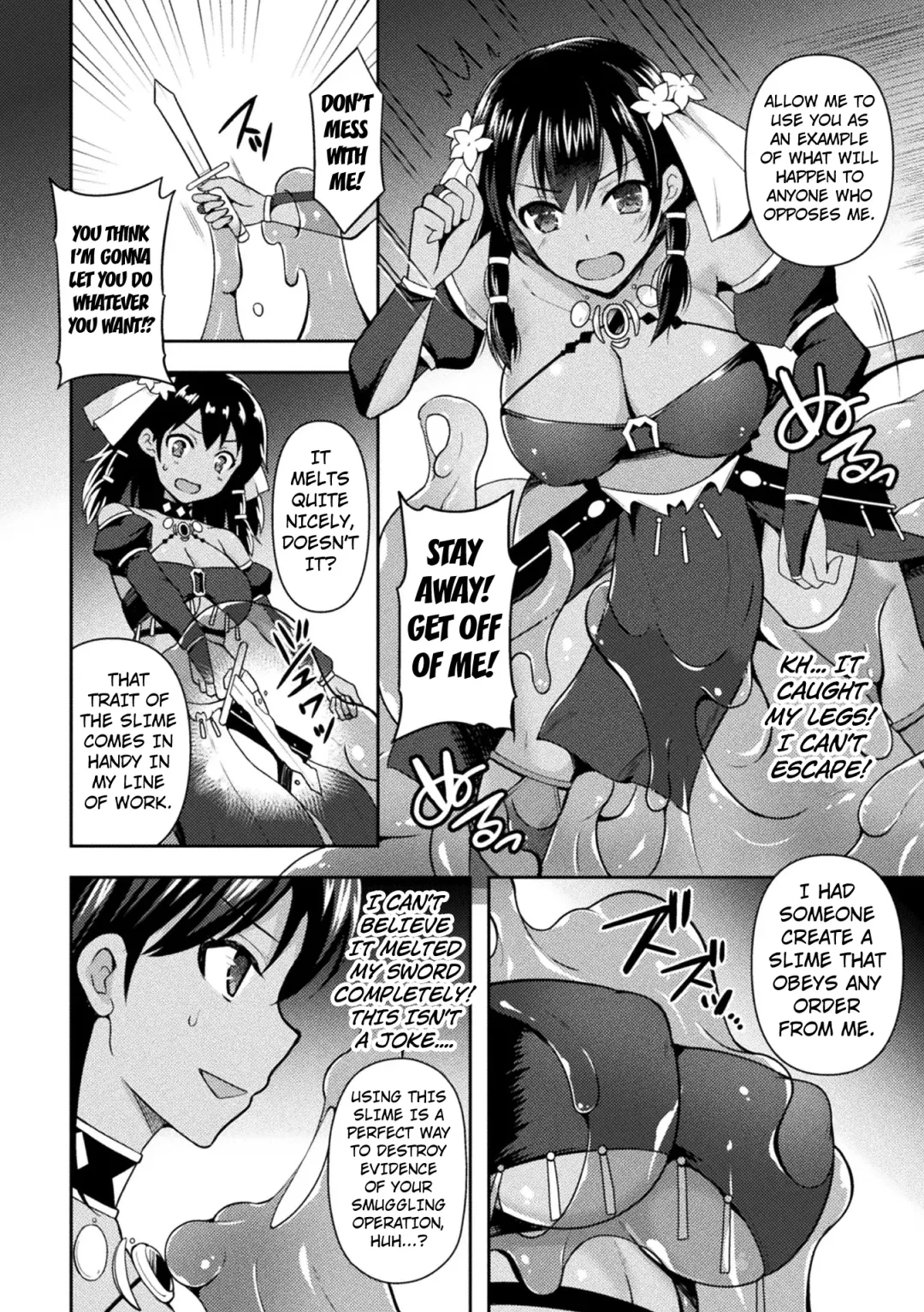 [Tenro Aya] Sticky Dance ~Mittei Aisha Chijoku no Slime Show~ | Sticky Dance. ~The Humiliation Show of Aisha the Spy~ Fhentai - Page 4