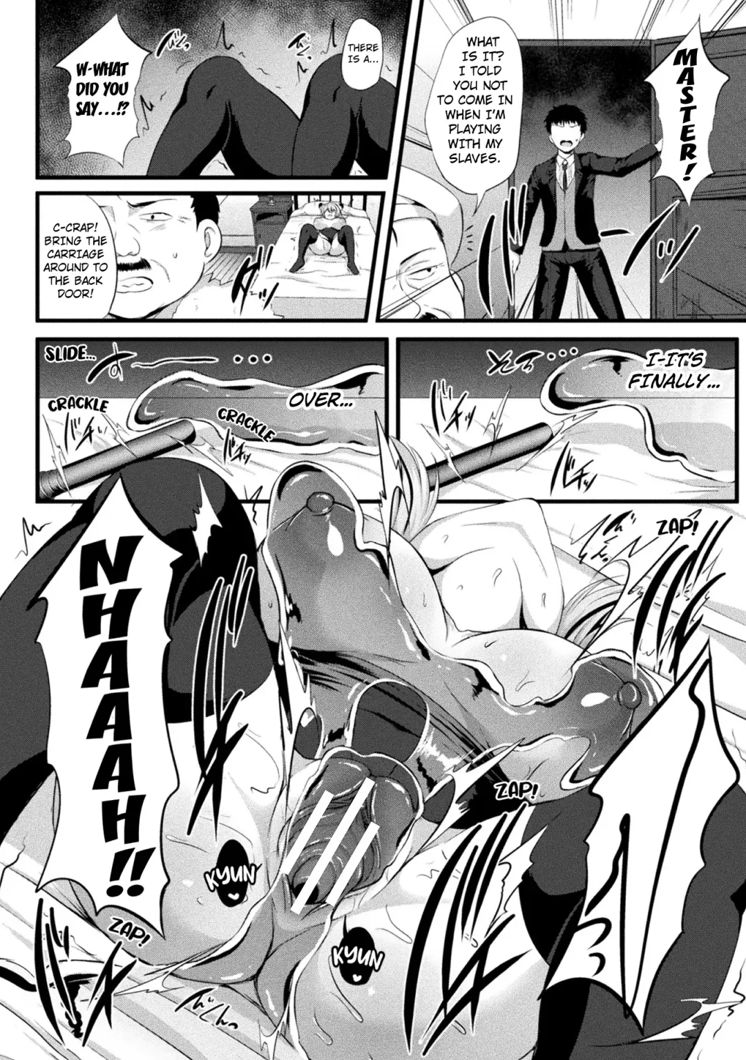 [Kisaragi Yuu] Toraware no Kemono Musume Kyousei Slime Acme | The Captived Beast Girl Forced Climax by a Slime Fhentai - Page 22