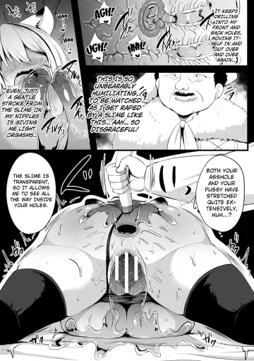 [Kisaragi Yuu] Toraware no Kemono Musume Kyousei Slime Acme | The Captived Beast Girl Forced Climax by a Slime Fhentai - Page 15