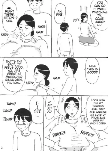 Mama ni Oppai Massage Fhentai - Page 2