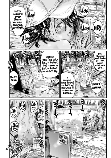 [Maruta] Hiyake no Zenra Girl wa, Doutei o Sotsugyou shita bakari no Senpai ni Hamedori saseru Fhentai - Page 23