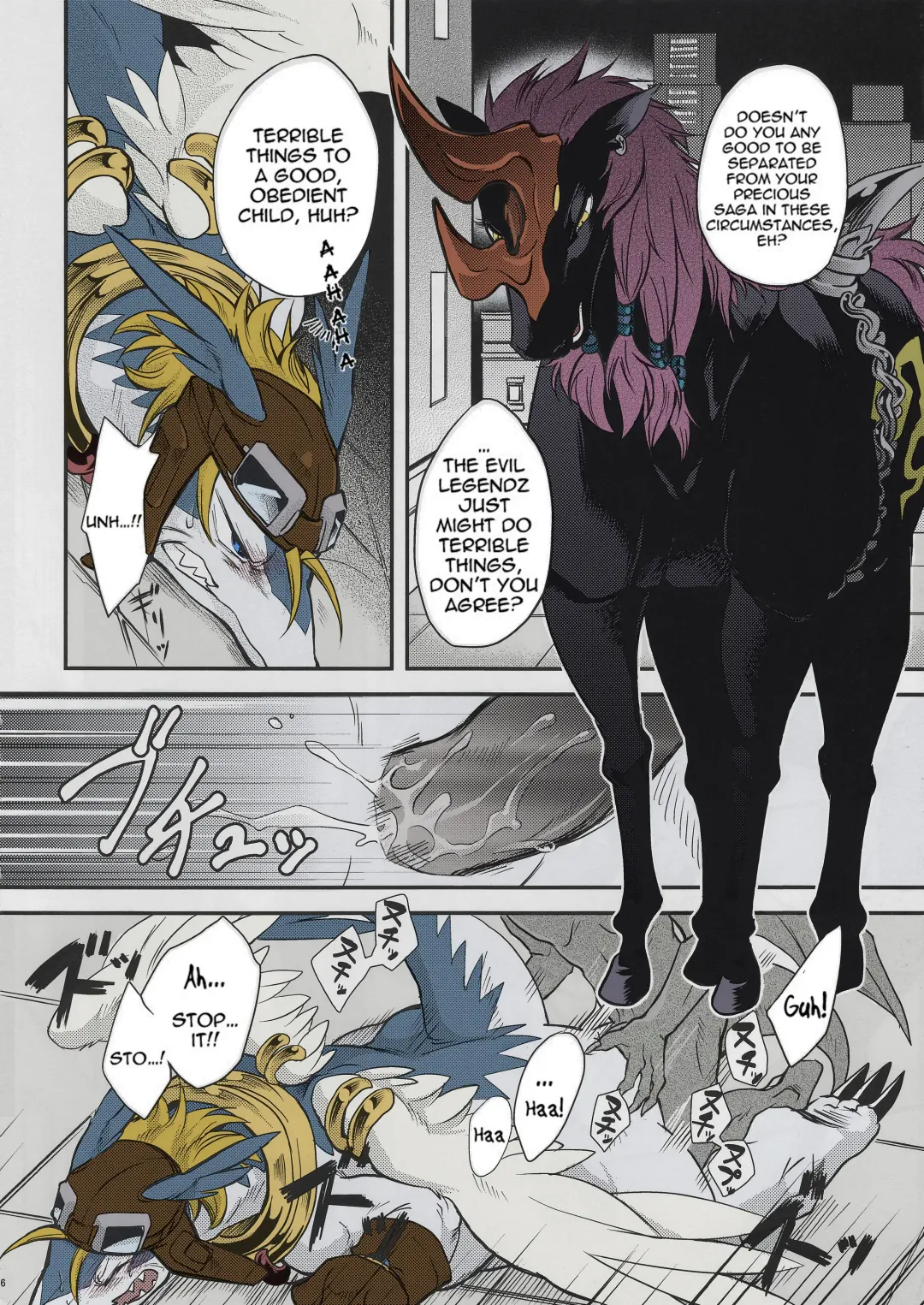 Black Horse Love Hole (decensored) Fhentai - Page 5