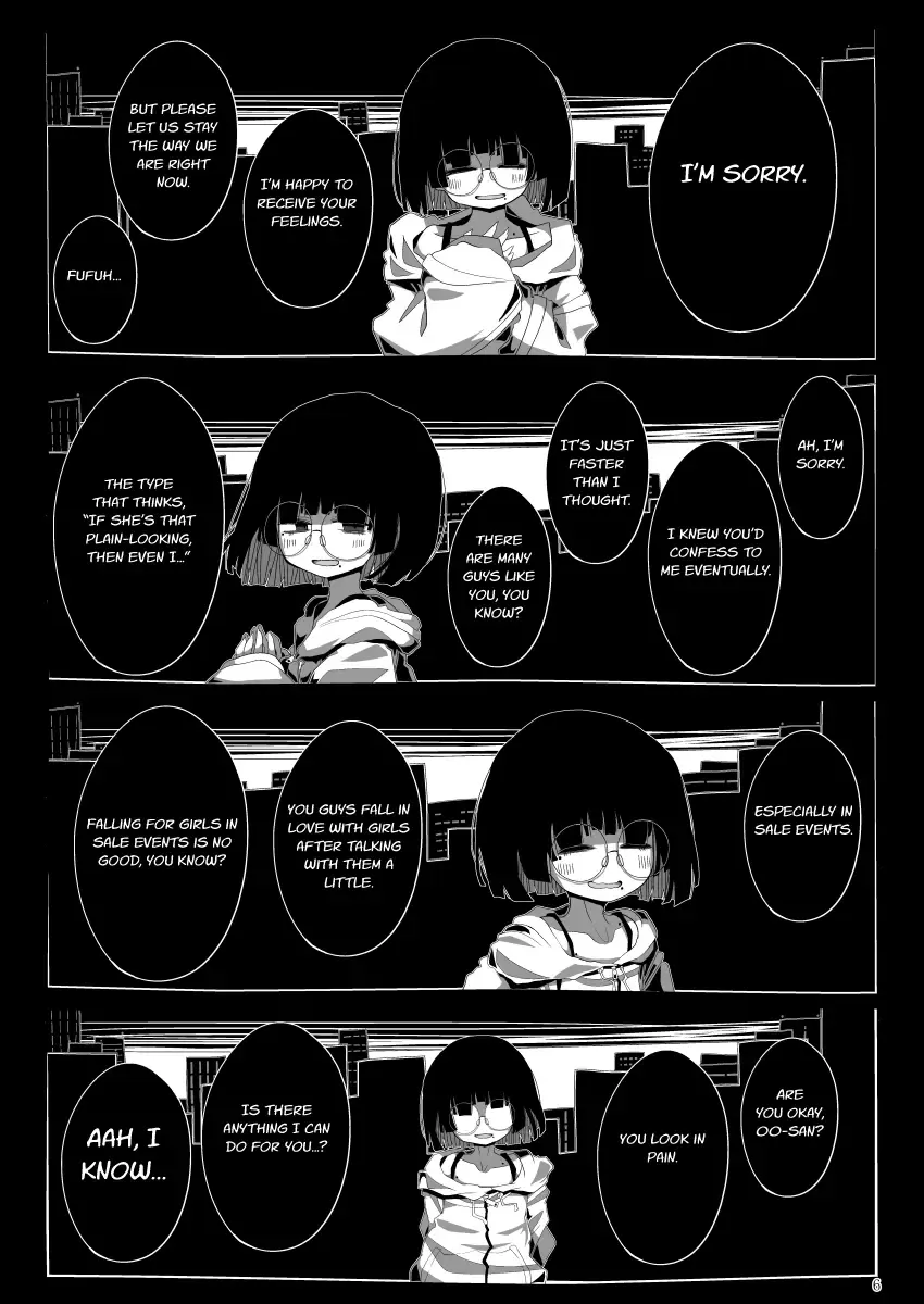 [Kaeruyama Yoshitaka] Jimi de Otonashisou ni Miete Doutei o Taberu no ga Shumi no Warui Onna no Ko Doujin Sakka-chan ni Seiheki o Dame ni Sareru Douteikuntachi no Hanashi Fhentai - Page 5