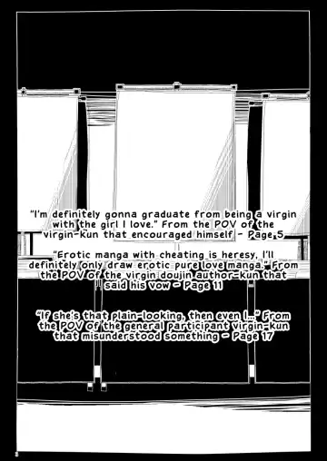 [Kaeruyama Yoshitaka] Jimi de Otonashisou ni Miete Doutei o Taberu no ga Shumi no Warui Onna no Ko Doujin Sakka-chan ni Seiheki o Dame ni Sareru Douteikuntachi no Hanashi Fhentai - Page 3