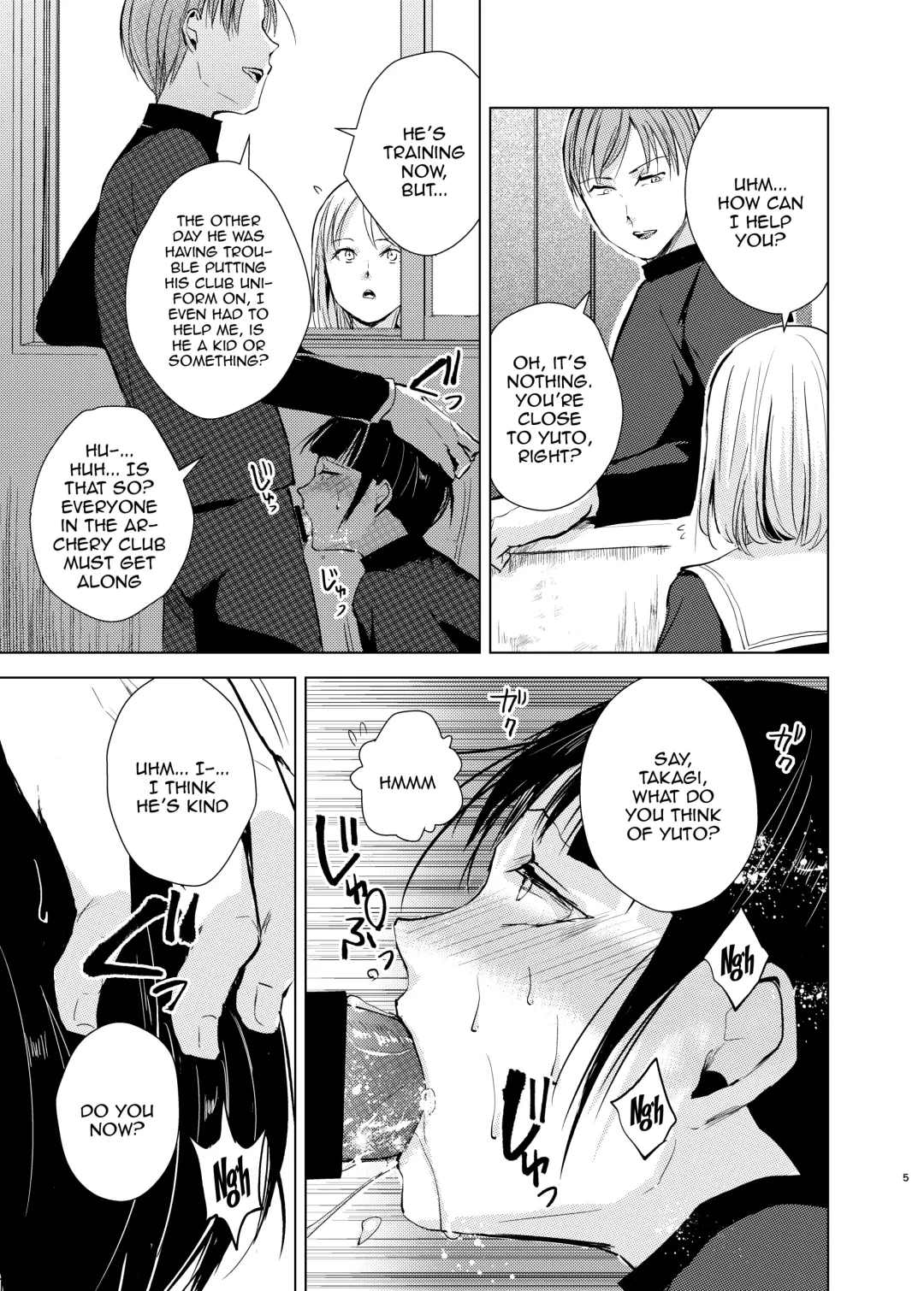 [Kozi - Locon] Kyuudou Danshi 2 x Netorare Choukyou Bukatsu no Senpai ni Mesu Ochi Saserare Kanojo ni Kakurete Shuuchi Choukyou Saremashita / Archery Boys 2 x Training To Be Taken Away Fhentai - Page 6